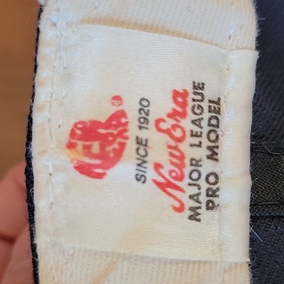 Vintage New Era 7 1/8 Fitted Boston Red Sox 100% Wool Pro Model - Picture 8 of 9